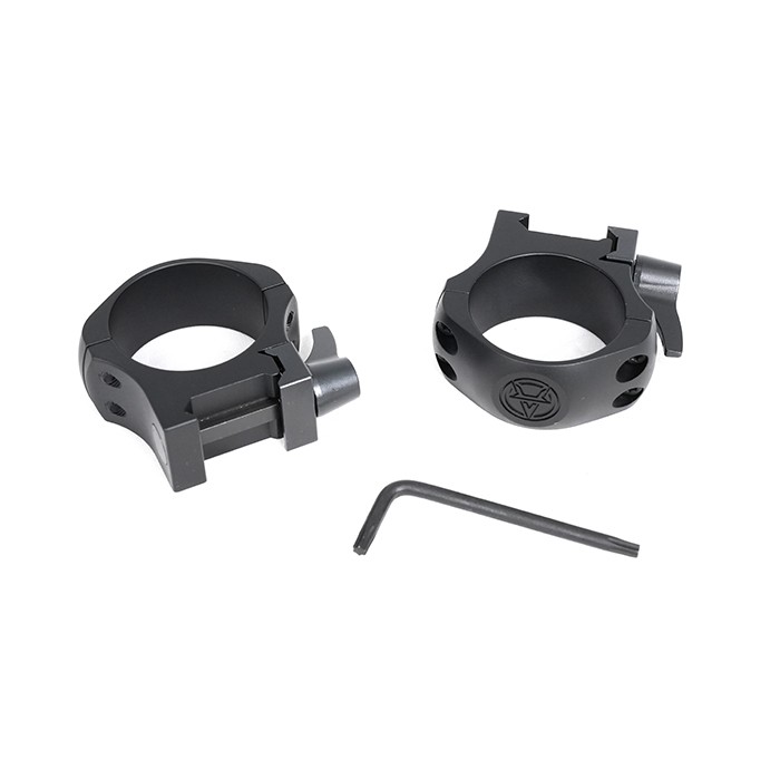 Кольца Arkon 34 мм быстросъемные на weaver, низкие (R021)