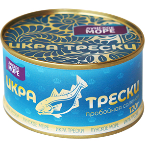 Икра трески "Лунское море"