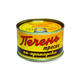 Печень трески по-приморски